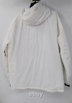 NWT timberland jacket Mens XXL white Therma Range Waterproof hooded pockets