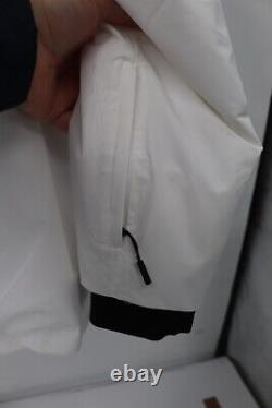 NWT timberland jacket Mens XXL white Therma Range Waterproof hooded pockets