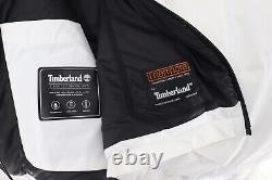 NWT timberland jacket Mens XXL white Therma Range Waterproof hooded pockets