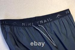 New! ($115 Retail) Men's Sz XL Nike Trail Dawn Range Dri-Fit Running Pants Black