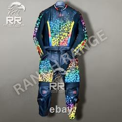 New Biker 2023 Handmade Motorcycle Men Motorbike Leather Racing Suit