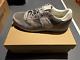 New In Box Men's Johnnie-o Range Runner Suede Shoes, Taupe, Size 13 (jmfw1280)