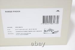 New J. Lindeberg Golf Range Finder Shoes Men 8-8.5 White GMSW10648 INV13403267