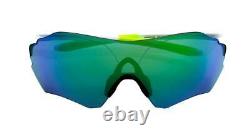 New Oakley EVZero Range AF Sunglasses OO9337 04 Polished White/Jade Iridium