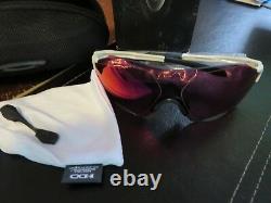 New Oakley EVZero Range Sunglasses Frame Matte White Lens Prizm Road