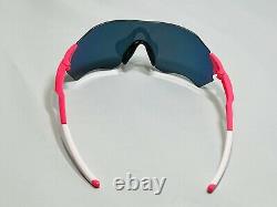 New Oakley Evzero Range Custom Sunglasses Pink & Whire Frame Fire Iridium Lens