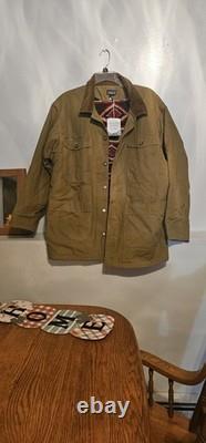New RARE Vintage Patagonia Coat Mens Size L Nuevo Range Aztec Sherpa Line Canvas