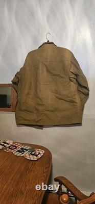 New RARE Vintage Patagonia Coat Mens Size L Nuevo Range Aztec Sherpa Line Canvas