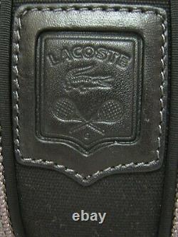 New Vintage LACOSTE Cross-over Unisex Shoulder Bag Off the Court Range Grey (s)