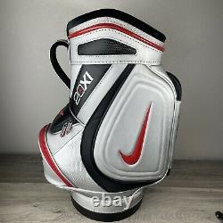 Nike Golf 20XI Mini Range Bag Den Caddy Silver Red Black RARE! See description