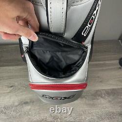 Nike Golf 20XI Mini Range Bag Den Caddy Silver Red Black RARE! See description