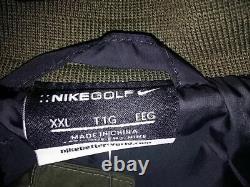 Nike Range Harrington Men's Golf Water Resistant Jacket 2XL 725547-325 NWT $140