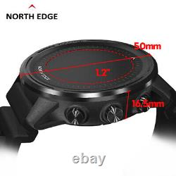 North Edge Diving Smart Watch Range 5 for Out Door Sports Explore(Black)
