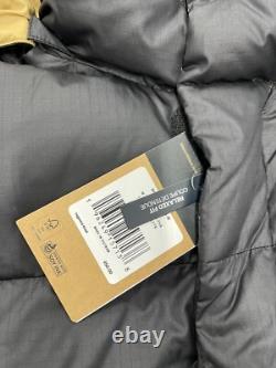 North Face 77 Brooks Range Parka Black Antelope Tan Mens NWT Jacket