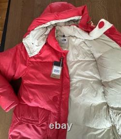 North Face 77 Brooks Range Parka Down Puffer Red Mens L NWT Jacket