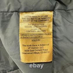 North Face Jacket Mens M Black Puffer Brooks Range Down Ripstop Parka Hooded