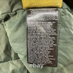 North Face Jacket Mens M Black Puffer Brooks Range Down Ripstop Parka Hooded