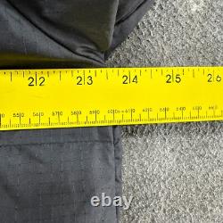 North Face Jacket Mens M Black Puffer Brooks Range Down Ripstop Parka Hooded
