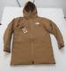 North Face Mountain Range Down Parka Mens Medium Utility Brown