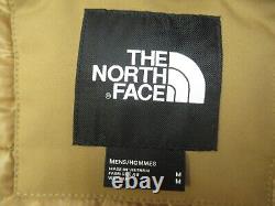 North Face Mountain Range Down Parka Mens Medium Utility Brown