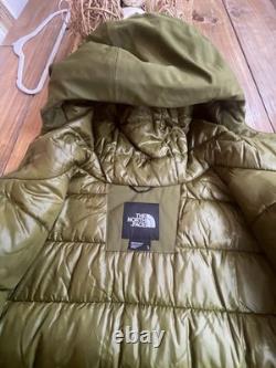 North Face Range Down 600 Hyvent Down Parka Mens XL Moss Green Nwot Dry/warm