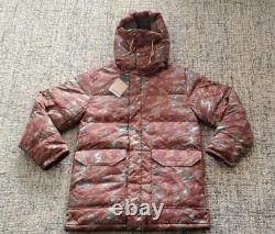 Nwt Men The North Face Tnf 77 Brooks Range Glacier Print Camo Parka Jacket M