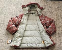 Nwt Men The North Face Tnf 77 Brooks Range Glacier Print Camo Parka Jacket M