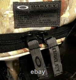 OAKLEY AP TACTICAL FIELD GEAR LAPTOP BAG Khaki Tiger Camo Range Messenger Pack