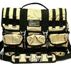 OAKLEY TACTICAL FIELD GEAR AP BAG Tan SI Range Laptop Messenger Pack Mechanism