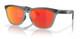 Oakley 0oo9284a Frogskins Range A 928401- Matte Grey Smoke/grey Ink 55-17-136
