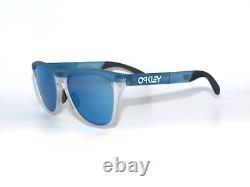 Oakley 9284-09 Frogskins Range Stonewash Polarized Prizm Deep Water Sunglasses