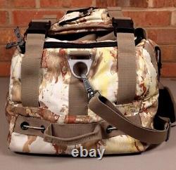 Oakley Duffel Bag Beige Brown Camo Print Tactical Range Gear Day Pack