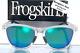 Oakley Frogskins Range Crystal Clear Polarized Galaxy Jade Lens Sunglass 9284