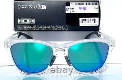 Oakley FROGSKINS RANGE Crystal Clear POLARIZED Galaxy Jade Lens Sunglass 9284