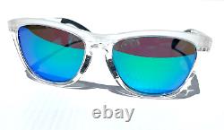 Oakley FROGSKINS RANGE Crystal Clear POLARIZED Galaxy Jade Lens Sunglass 9284