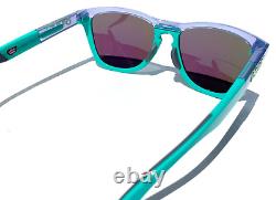 Oakley FROGSKINS RANGE Lilac & Celeste POLARIZED Galaxy Jade Sunglass 9284