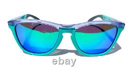 Oakley FROGSKINS RANGE Lilac & Celeste POLARIZED Galaxy Jade Sunglass 9284