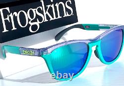 Oakley FROGSKINS RANGE Lilac & Celeste POLARIZED Galaxy Jade Sunglass 9284