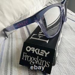 Oakley Fortnite Brite Bomber Frogskins Range Sunglasses Matte Blue OO9284-1655