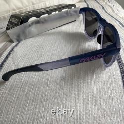 Oakley Fortnite Brite Bomber Frogskins Range Sunglasses Matte Blue OO9284-1655