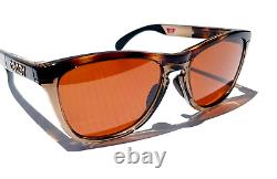 Oakley Frogskins RANGE Brown Tortoise POLARIZED PRIZM Bronze Sunglass 9284-07