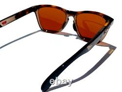 Oakley Frogskins RANGE Brown Tortoise POLARIZED PRIZM Bronze Sunglass 9284-07