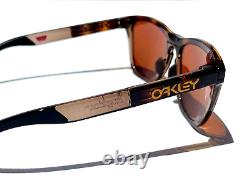 Oakley Frogskins RANGE Brown Tortoise POLARIZED PRIZM Bronze Sunglass 9284-07