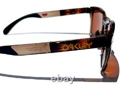 Oakley Frogskins RANGE Brown Tortoise POLARIZED PRIZM Bronze Sunglass 9284-07