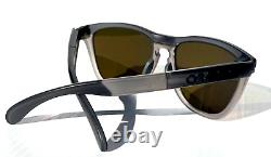 Oakley Frogskins Range Matte Grey Smoke POLARIZED Galaxy RUBY Lens Sunglass 9284