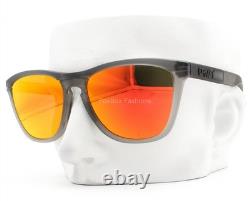 Oakley Frogskins Range XL Sunglasses Matte Gray Prizm Ruby OO9503-0158 withPouch