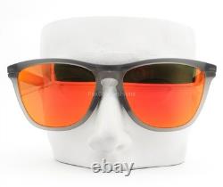 Oakley Frogskins Range XL Sunglasses Matte Gray Prizm Ruby OO9503-0158 withPouch