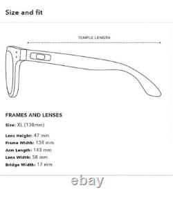 Oakley Frogskins Range XL Sunglasses Matte and Shiny Black Prizm OO9503-0658