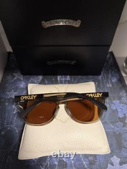 Oakley POLARIZED Sunglasses Frogskins Range OO9284-0755 Tortoise PRIZM Tungsten