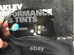 Oakley Radar Range Black Iridium Polarized Replacement lens Brand New with Bag